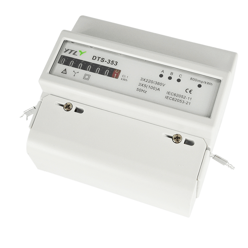 Anti-Tampering Stepper Counter Three Phase Seven Module Energy Meter