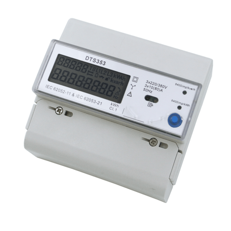 Modbus Protocol Dan 645 Protokol Built-In 90A Relay Three Fase Mounted Metering Device